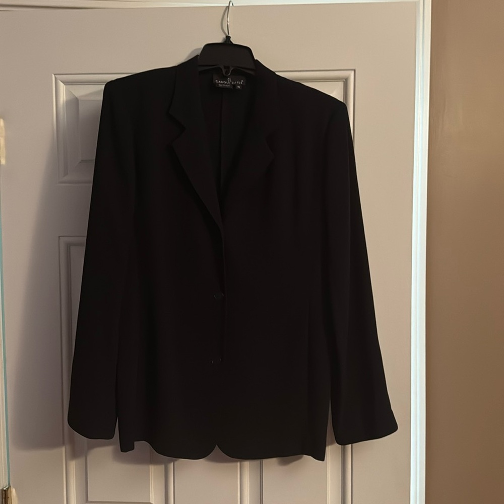 Carole Little Black Blazer
